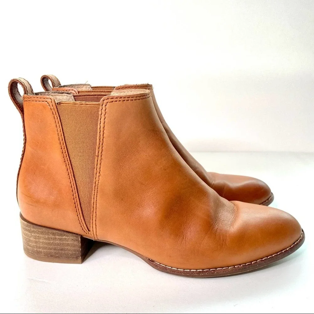 MADEWELL The Carina Boot in English Saddle Leather
